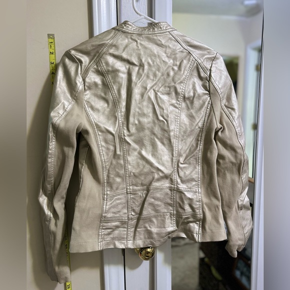 Light gold metallic jacket - Picture 4 of 4